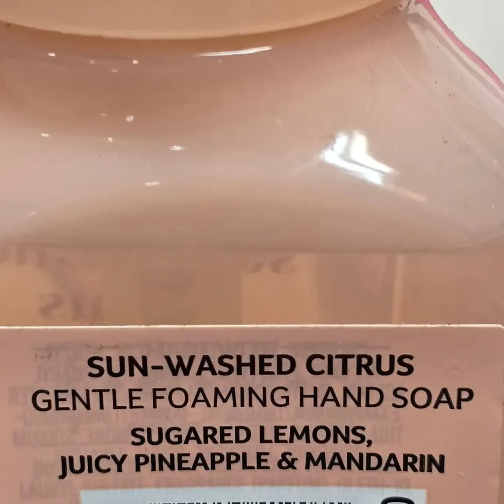 BBW Sun Washed Citrus Body Cream Fine Fragrance Body Mist & Hand Soap Bundle